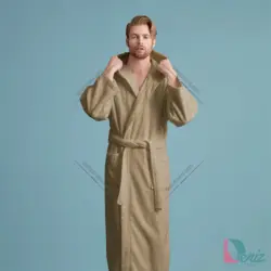 تن پوش ساده soft رنگ نسکافه ای - deniztowel