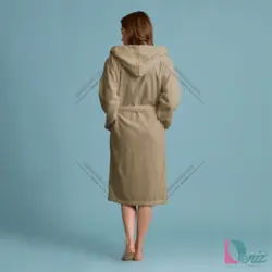 تن پوش ساده soft رنگ نسکافه ای - deniztowel