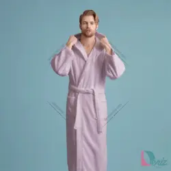 تن پوش ساده soft رنگ یاسی روشن - deniztowel