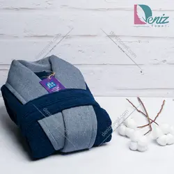 حوله تن پوش فارینا رنگ سرمه ای - deniztowel