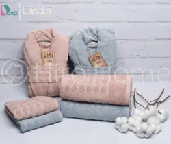 حوله ست دو نفره لاوین ونتو - deniztowel