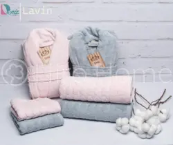حوله ست دو نفره لاوین ونتو - deniztowel