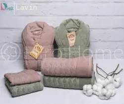 حوله ست دو نفره لاوین ونتو - deniztowel
