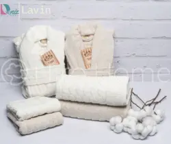 حوله ست دو نفره لاوین ونتو - deniztowel