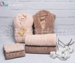 حوله ست دو نفره لاوین ونتو - deniztowel