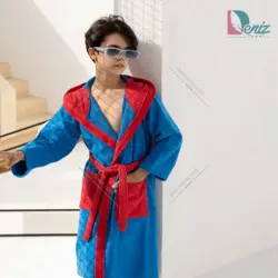 حوله کودک طرح مرد عنکبوتی آبی - deniztowel