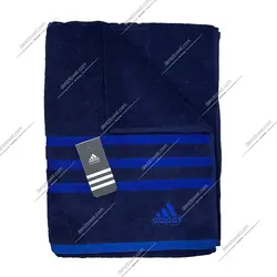 حوله استخری adidas سرمه ای - deniztowel