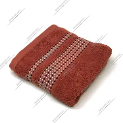حوله استخری طرح حاشیه ژاکارد آجری - deniztowel