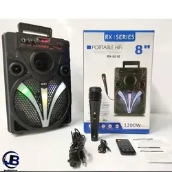 اسپیکر بلوتوثی و قابل حمل مدل RX-801E