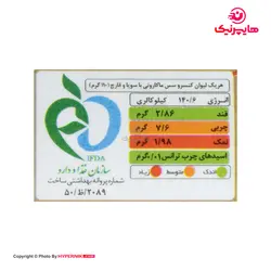 بیژن کنسرو سس ماکارونی با سویا و قارچ 380گرم