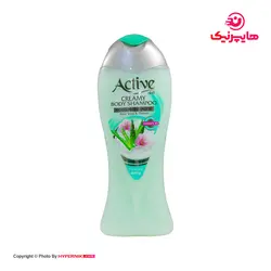اکتیو شامپو بدن کرمی آلوئه ورا 400گرم