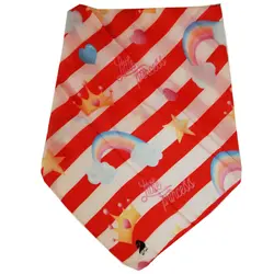 روسری دخترانه رنگین کمان فانتزی شاهدخت kids-scarf4