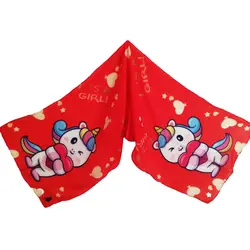 شال دخترانه یونیکورن شاهدختkids-shawl5