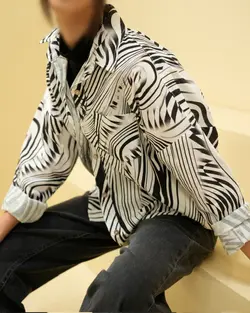 شومیز طرحدار