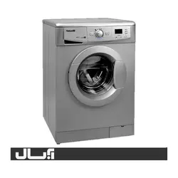 ماشین لباسشویی آبسال 6 کیلویی مدل REN6210S نقره ای