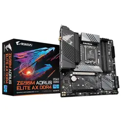 مادربرد گیگابایت مدل Z690M Aorus Elite AX DDR4