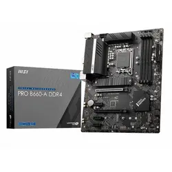 مادربرد ام‌اس‌آی مدل Pro B660-A DDR4