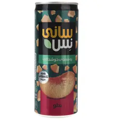 نوشیدنی هلو همراه با تکه های میوه سانی نس حجم 240 میلی لیتر