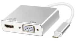 قیمت و خرید مبدل USB-C به HDMI و VGA
