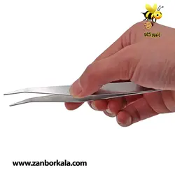 پنس برداشت لارو زنبور (فولاد ضد زنگ) + قیمت و خرید - زنبور کالا