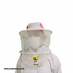 کلاه زنبورداری تاشو درجه یک - قیمت خرید و مشخصات-زنبور کالا