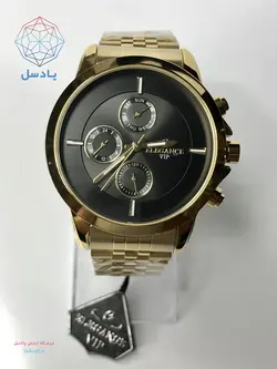 ساعت مردانه برند الگانس سه موتور فعال ELEGANCE/VIP