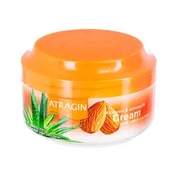 کرم مرطوب کننده آلوئه ورا + بادام عطرآگین 200 میلی لیتر