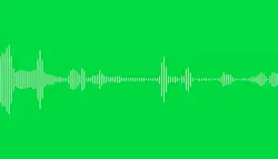 دانلود فوتیج فیلم خام کروماکی پرده سبز اکولایزر خطی