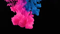 دانلود فوتیج جوهر در آب قطرات رنگی