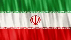 فوتیج پرچم ایران لوپ کلوزآپ