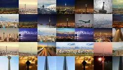 دانلود مجموعه عکس های برج میلاد از زاویه های مختلف