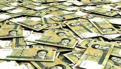 فوتیج موشن پول اسکناس ده هزار تومانی