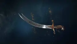فوتیج شمشیر ذوالفقار امام علی(ع)