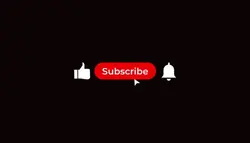 فوتیج موشن گرافیک مجموعه دکمه سابسکرایب یوتیوب