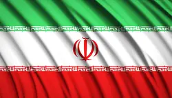 فوتیج پرچم ایران متحرک بک گراند
