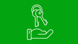 فوتیج پرده سبز انیمیشن کلید خرید خانه مخصوص لوگو