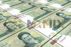 عکس استوک اسکناس های ریال ایران انباشته عکس پس زمینه