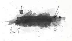 فوتیج استاپ موشن سیاه و سفید دستی قلم جوهر