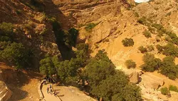 فوتیج ویدیوی استوک هلی شات آبشار نوژیان استان لرستان ایران