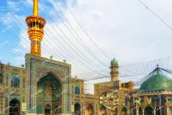 عکس استوک حرم مطهر امام رضا در شهر مشهد ایران