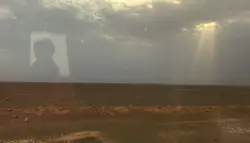 کلیپ سفر با قطار در نقاط کویری ایران ، استوک فوتیج