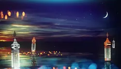 دانلود فوتیج بک گراند مذهبی : وله اسلامی