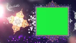 دانلود فوتیج پرده سبز کروماکی : بک گراند مذهبی و فانوس