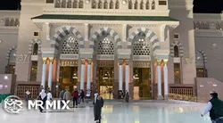 دانلود فوتیج آماده مدینه صحن مسجد النبی (ص) عید مبعث