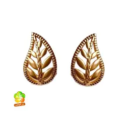 گوشواره ژوپینگ برگ طلایی