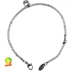 پابند استیل طرح گربه سفید