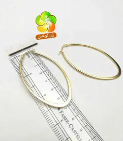 گوشواره حلقه ای بزرگ استیل