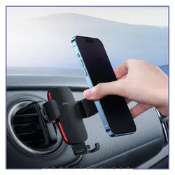 هولدر دریچه کولری مناسب برای L90 بیسوس Baseus AGE II Gravity Car Mount Round Air Vent SUJS030001