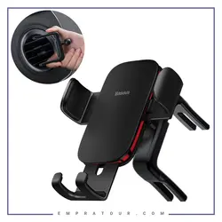 هولدر دریچه کولری مناسب برای L90 بیسوس Baseus AGE II Gravity Car Mount Round Air Vent SUJS030001