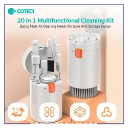 کیت نظافت دستگاه‌های الکترونیکی کوتتسی Coteci Multifunctional 20in1 Cleaning Kit 75003